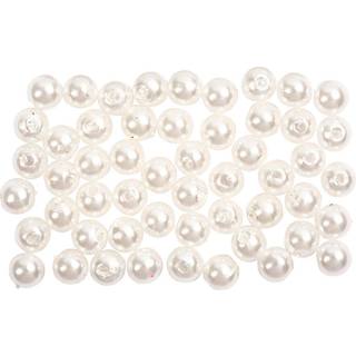 Voksperler 5 mm - Perlemor, 100 stk. til Smykker