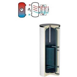 Flamco duo hls 750l varmtvandsbeholder med isolering hvid