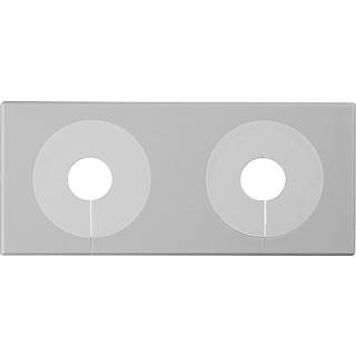 Faluplast 51460 Dækroset delelig, 12-22 mm Dobbelt, hvid