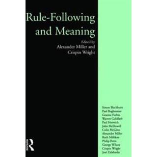 Rule-following and Meaning
