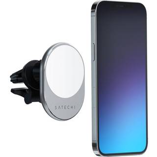 Satechi 7.5W Magnetic Trådløs Biloplader - MagSafe Kompatibel - Hvid