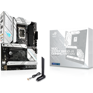 ASUS ROG STRIX B660-A GAMING WIFI D4 Bundkort - Intel B660 - Intel LGA1700 socket - DDR4 RAM - ATX