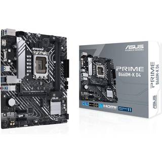 ASUS PRIME B660M-K D4 Bundkort - Intel B660 - Intel LGA1700 socket - DDR4 RAM - Micro-ATX