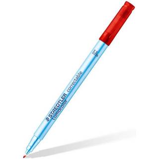 Staedtler Lumocolor Correctable marker F Non-P 0,6mm rød