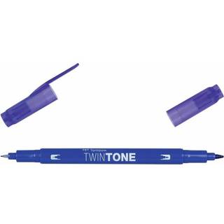 Tombow Marker TwinTone prussian blue 0,3/0,8