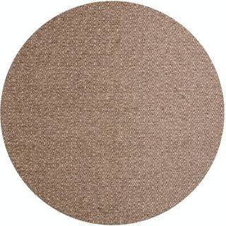 Julana tæppe Ø200cm brun.