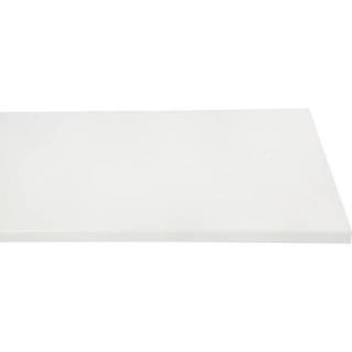 Wallmann laminatbordplade 28x610x3000 hvid 0800100 inkl. løse endekanter