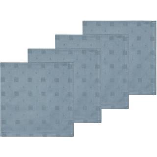 Södahl Stofserviet Squares, China Blue, 4 stk.