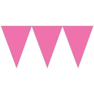 Vimpel banner 4,5 m. - Lyserød