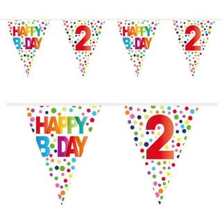Folat BV Flag line Confetti 2 years 10 meters.