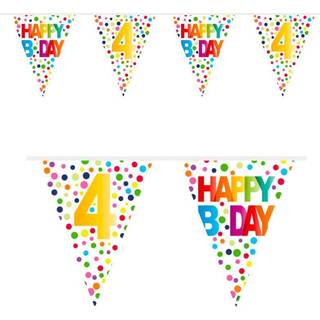 Folat BV Flag line Confetti 4 years 10 meters.