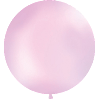 1 stk Kæmpe pink ballon - 1 meter