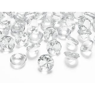 10 stk. Krystal pynte diamanter klar 20mm