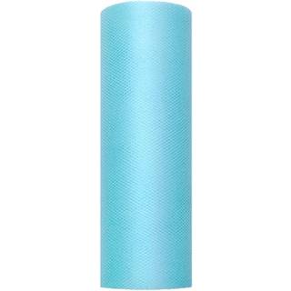 Tyl Turkis 15 cm x 9 meter – Elegant Polyester Dekoration til Bryllup & Fest