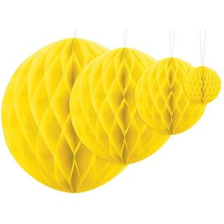 Honeycomb Gul Ø40 cm i Silkepapir – Perfekt til festlig loftdekoration