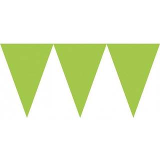 Vimpel banner 4,5 m, - Limegrønt