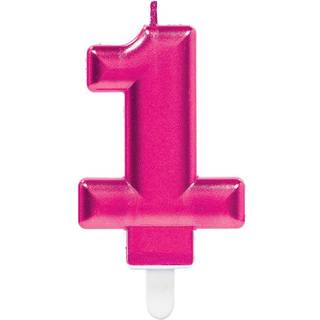 Nummerlys nr. 1 - Pink