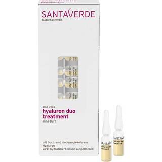 Santaverde Hudpleje Ansigtspleje Hyaluron Duo Treatment 10 ml (24.100,00 kr / 1 l) - 10 ml