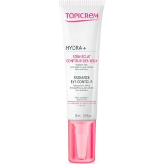 Topicrem UH FACE HYDRA+ Radiance Eye Contour Lysende øjencreme til at behandle mørke rande 15 ml - 15 ml