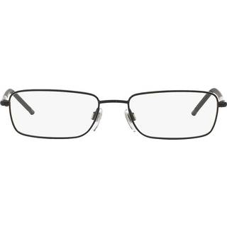 Burberry Mand BE1268 1007 Optiske stel Stål Sort Transparent Firkantet Normal