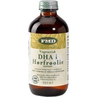 Hørfrøolie med vegetarisk DHA - 250 ml.