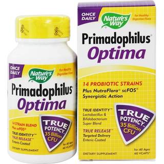 Natures Way - Fortify Optima 35 Milliarder Probiotika + Præbiotika, 60 Kapsler