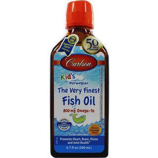 Kid's The Very Finest Fish Oil, 800mg Natural Orange - 200 ml.