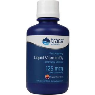 Trace Minerals Flydende vitamin D3 5000 IU