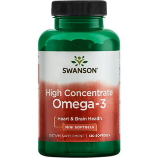 Højkoncentreret Omega-3 - 120 bløde kapsler