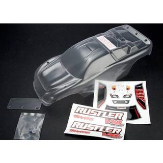 Traxxas 3714 Body Rustler Clear