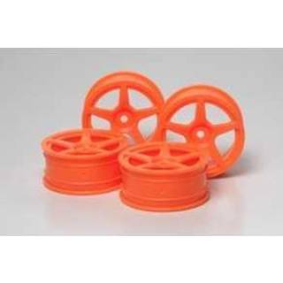 Flu. orange MN spoke wheel/0