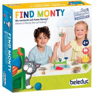 Find Monty børnespillet - Beleduc - Fra 4 år.