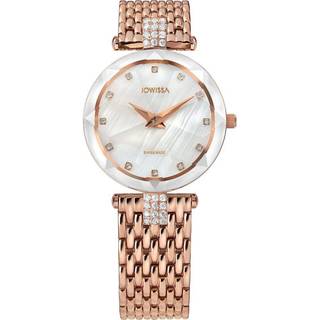Jowissa J5.635.M Facet Strass Damenuhr 29mm 5ATM