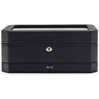 WOLF Windsor Black & Purple Watch Box 458603