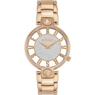 Versus by Versace VSP491519 Kirstenhof Sølvfarvet/Rosaguldtonet stål Ø36 mm