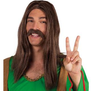 Hippie overskæg