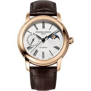 Frederique Constant Classic Moonphase Manufacture FC-712MS4H4 - Herre - 42 mm - Analog - Automatisk - Safirglas