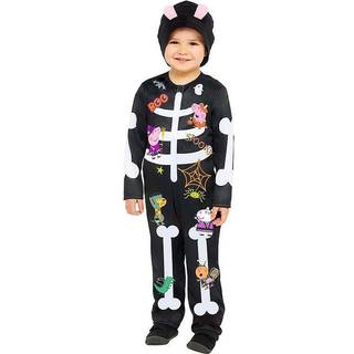 Gurli Gris skelet kostume