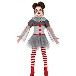 Bad clown pige kostume