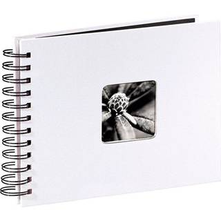 Hama "Fine Art" Spiral Album 24 x 17cm 50 Black Pages chalk