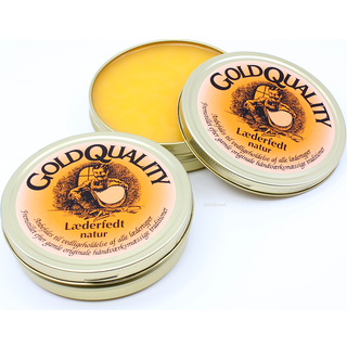 Gold quality læderolie natur 250 ml.