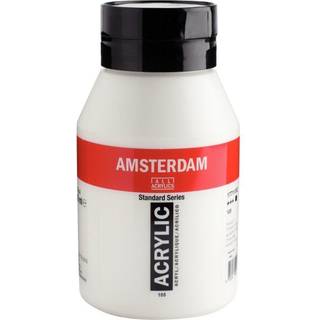 Amsterdam akrylfarve 1000 ml Titanium White - 105