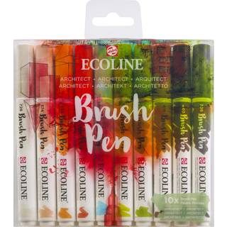 Brush Pen Set 10 Stück - Architekt