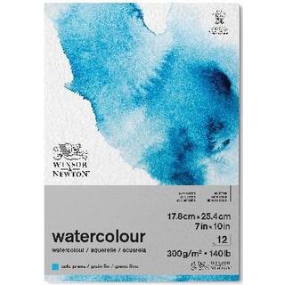 Watercolour pad cold 300g 18x25cm 12pages