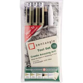 Zentangle Kit Sæt m/10 dele