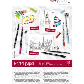 Tombow Skitseblok Bristol A6 250g 25ark