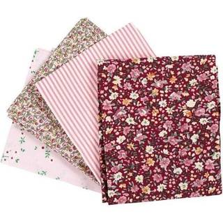 Creativ Company Patchwork Fabric Green 45x55cm 4pcs.