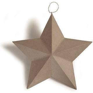 Pap stjerne 10cm 10 stk