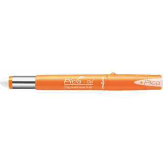 PICA gel signalmarker Hvid permanent