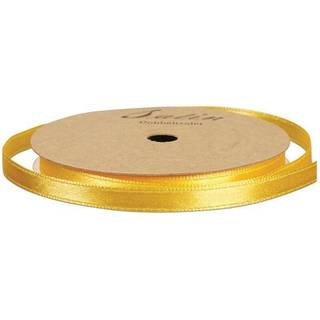 Gult satinbånd 10 mm x 10 m - Elegant dekoration